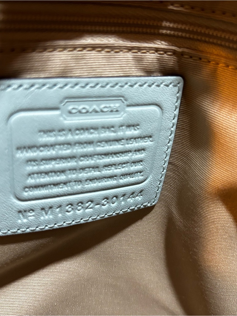 Coach Bleeker Preston Satchel 2013 with crossbody and Coach dusty lt blue - Picture 6 of 8